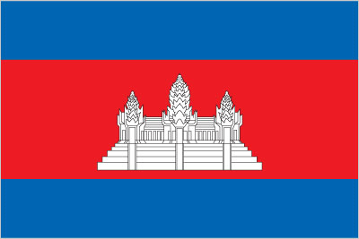 Silambam National Committee Cambodia Flag