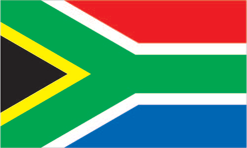 Silambam National Committee South Africa Flag