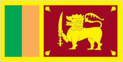 Silambam National Committee Sri Lanka Flag